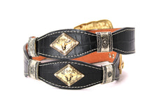 Load image into Gallery viewer, Concho Belt- #8001A-E Concho with Clear Stone