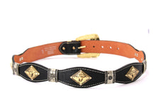 Load image into Gallery viewer, Concho Belt- #8001A-E Concho with Clear Stone