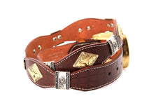 Load image into Gallery viewer, Concho Belt- #8001A-E Concho with Clear Stone