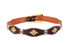 Load image into Gallery viewer, Concho Belt- #8001A-E Concho with Clear Stone