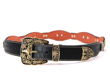 Load image into Gallery viewer, Concho Belt- #8001A-E Concho with Clear Stone