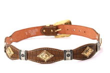 Load image into Gallery viewer, Concho Belt- #8001A-E Concho with Clear Stone