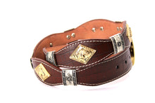 Load image into Gallery viewer, Concho Belt- #8001A-E Concho with Clear Stone