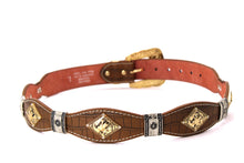 Load image into Gallery viewer, Concho Belt- #8001A-E Concho with Clear Stone