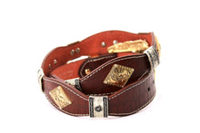 Load image into Gallery viewer, Concho Belt- #8001A-E Concho with Clear Stone