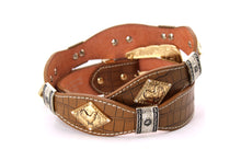 Load image into Gallery viewer, Concho Belt- #8001A-E Concho with Clear Stone