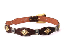 Load image into Gallery viewer, Concho Belt- #8001A-E Concho with Clear Stone