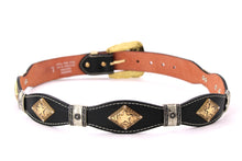 Load image into Gallery viewer, Concho Belt- #8001A-E Concho with Clear Stone