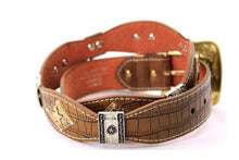 Load image into Gallery viewer, Concho Belt- #8001A-E Concho with Clear Stone