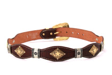 Load image into Gallery viewer, Concho Belt- #8001A-E Concho with Clear Stone