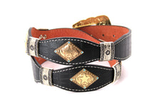 Load image into Gallery viewer, Concho Belt- #8002A-E Concho with Blue Stone