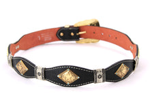 Load image into Gallery viewer, Concho Belt- #8002A-E Concho with Blue Stone