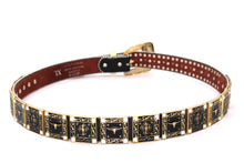 Load image into Gallery viewer, Rhinestone Belt - #802 Cross Black Rhinestone -1
