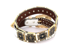 Load image into Gallery viewer, Rhinestone Belt - #802 Cross Black Rhinestone -1