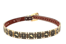 Load image into Gallery viewer, Rhinestone Belt - #802 Cross Black Rhinestone -1