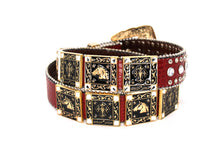 Load image into Gallery viewer, Rhinestone Belt - #802 Cross Black Rhinestone -1