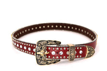 Load image into Gallery viewer, Rhinestone Belt - #802 Cross Black Rhinestone -1
