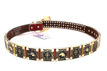 Load image into Gallery viewer, Rhinestone Belt - #802 Cross Black Rhinestone -1