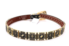 Load image into Gallery viewer, Rhinestone Belt - #802 Cross Black Rhinestone -1