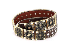 Load image into Gallery viewer, Rhinestone Belt - #802 Cross Black Rhinestone -1