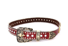 Load image into Gallery viewer, Rhinestone Belt - #802 Cross Black Rhinestone -1