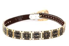 Load image into Gallery viewer, Rhinestone Belt - #802 Cross Black Rhinestone -1