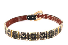Load image into Gallery viewer, Rhinestone Belt - #802 Cross Black Rhinestone -1