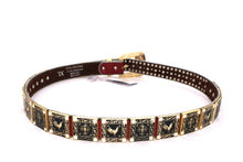 Load image into Gallery viewer, Rhinestone Belt - #802 Cross Black Rhinestone -1