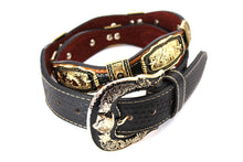 Load image into Gallery viewer, Concho Belt- #803 (Gold) Western Concho Decoration Belt