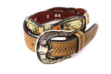 Load image into Gallery viewer, Concho Belt- #803 (Gold) Western Concho Decoration Belt