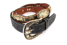 Load image into Gallery viewer, Concho Belt- #803 (Gold) Western Concho Decoration Belt