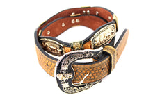 Load image into Gallery viewer, Concho Belt- #803 (Gold) Western Concho Decoration Belt