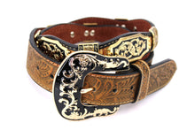 Load image into Gallery viewer, Concho Belt- #803 (Gold) Western Concho Decoration Belt