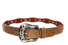 Load image into Gallery viewer, Concho Belt- #803 (Gold) Western Concho Decoration Belt