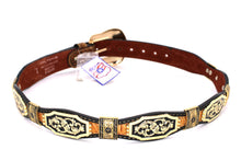 Load image into Gallery viewer, Concho Belt- #803 (Gold) Western Concho Decoration Belt