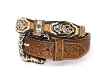 Load image into Gallery viewer, Concho Belt- #803 (Gold) Western Concho Decoration Belt