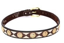 Load image into Gallery viewer, Concho Belt- #813A Gold Buckle Gold Berry