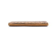 Load image into Gallery viewer, Long Wallet- #903 Genuine Leather Tide Chess Field Floral Brown