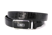 Cargar imagen en el visor de la galería, Plain Belt-  Genuine Cow Leather Belt Crocodile Pattern CG Cougar Alligator H Line Z #1