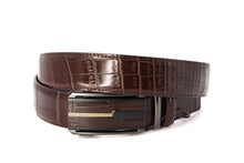 Cargar imagen en el visor de la galería, Plain Belt-  Genuine Cow Leather Belt Crocodile Pattern CG Cougar Alligator H Line Z #2
