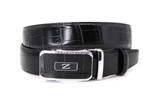 Cargar imagen en el visor de la galería, Plain Belt-  Genuine Cow Leather Belt Crocodile Pattern CG Cougar Alligator H Line Z #2