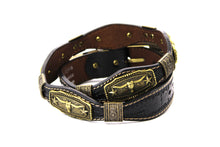 Load image into Gallery viewer, Concho Belt- #G608 Bronze Gold Western Concho Belt
