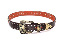 Load image into Gallery viewer, Concho Belt- #N02 Concho with Acrylic Stone -1