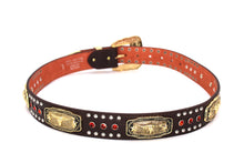 Load image into Gallery viewer, Concho Belt- #N02 Concho with Acrylic Stone -1