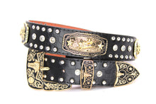 Load image into Gallery viewer, Concho Belt- #N02 Concho with Acrylic Stone -1