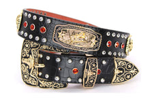 Load image into Gallery viewer, Concho Belt- #N02 Concho with Acrylic Stone -1