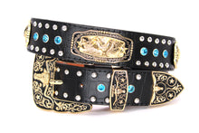 Load image into Gallery viewer, Concho Belt- #N02 Concho with Acrylic Stone -2