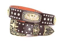 Load image into Gallery viewer, Concho Belt- #N02 Concho with Acrylic Stone -2