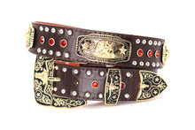 Load image into Gallery viewer, Concho Belt- #N02 Concho with Acrylic Stone -2