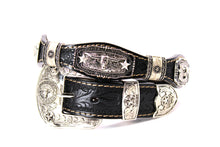 Load image into Gallery viewer, Concho Belt- #S608 Silver Western Concho Belt
